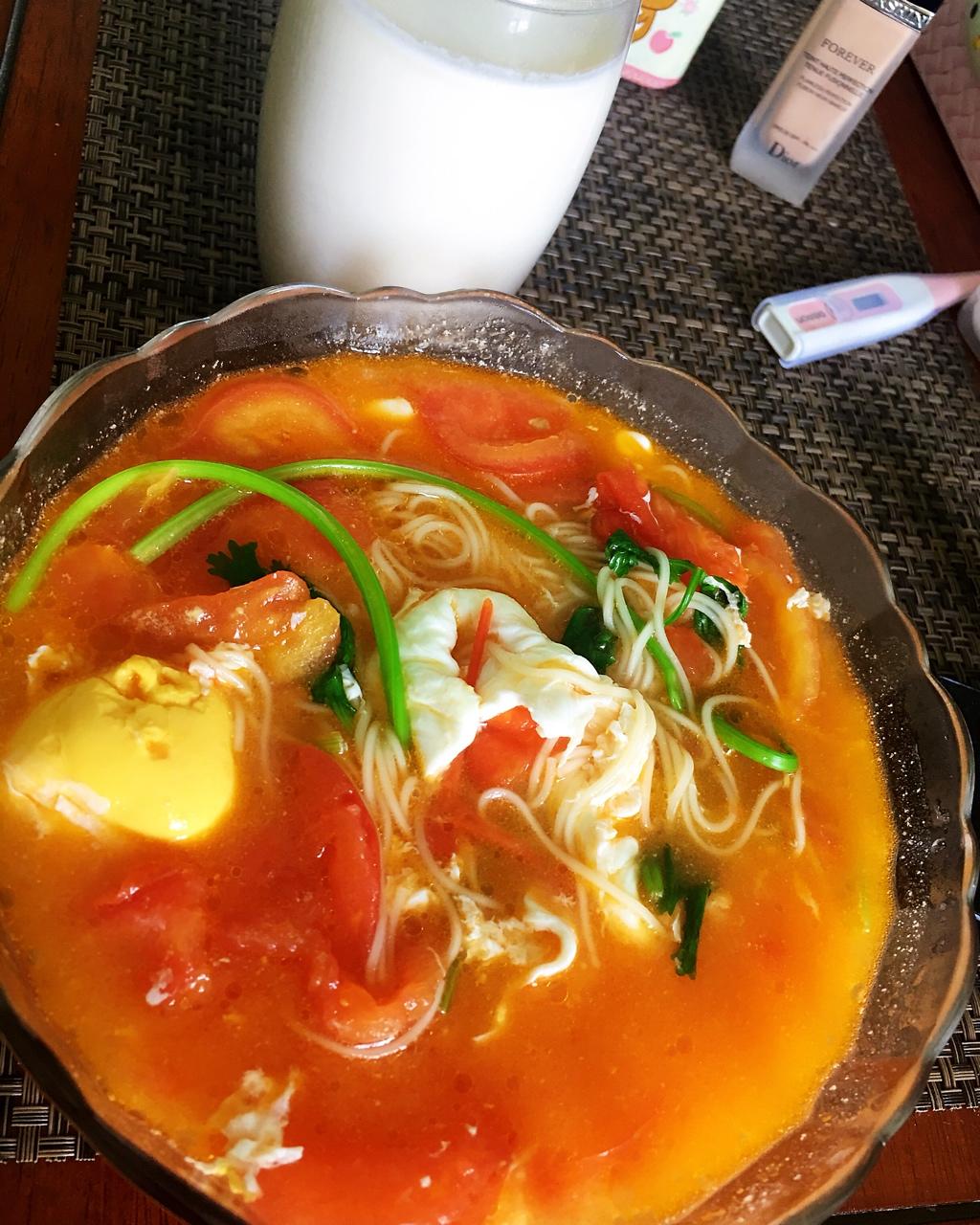 西红柿鸡蛋面