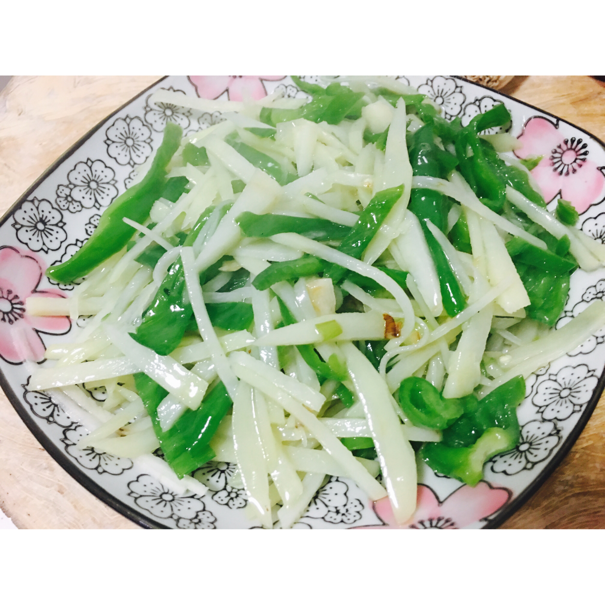 青椒土豆丝