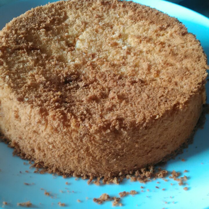 简单好做的8寸戚风蛋糕