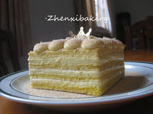 网红蛋糕——豆乳蛋糕的做法 步骤19