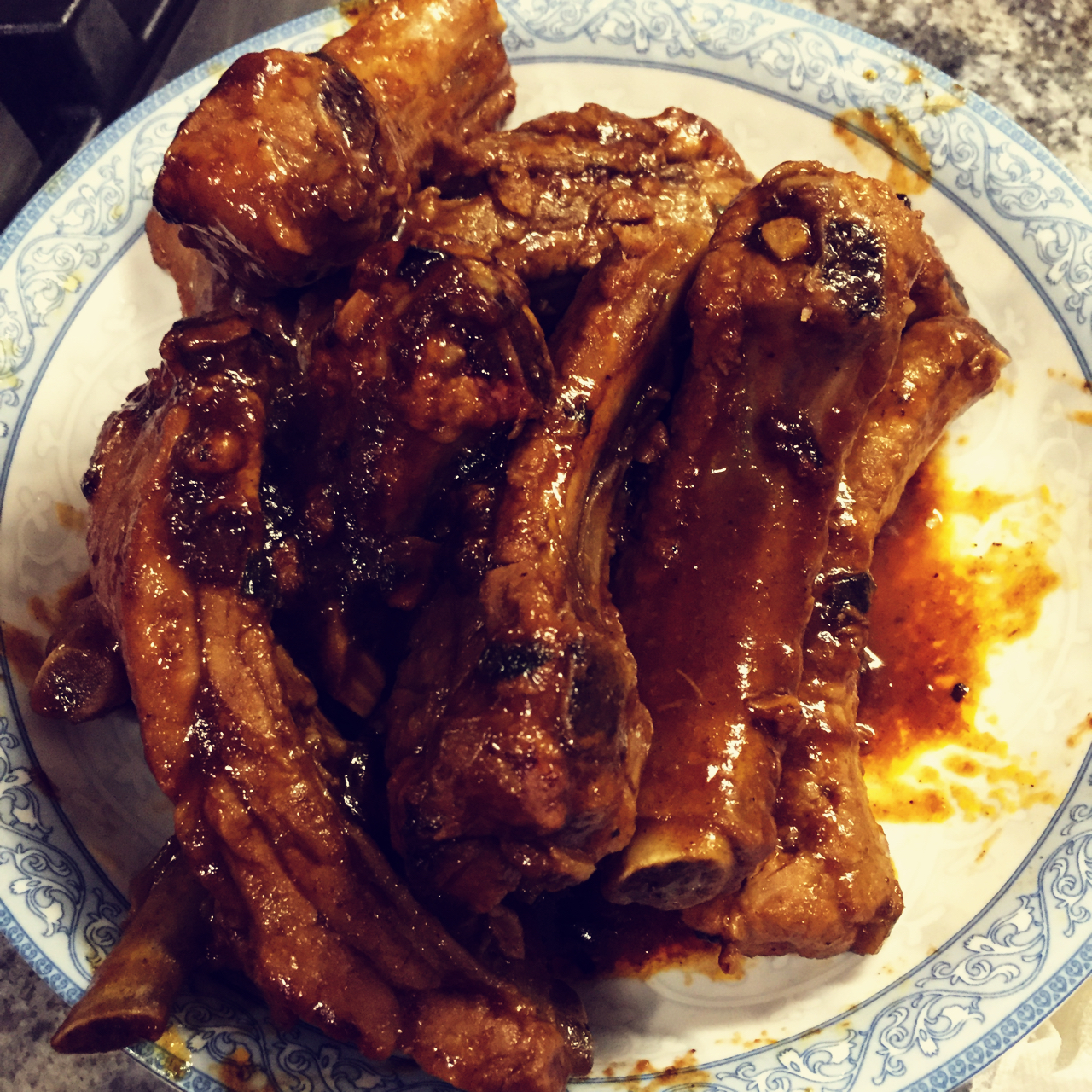 金牌蒜香排骨