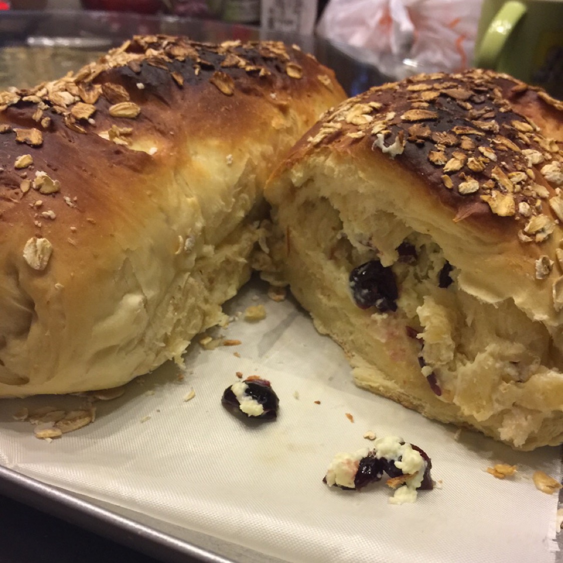 全麦杂粮乳酪面包