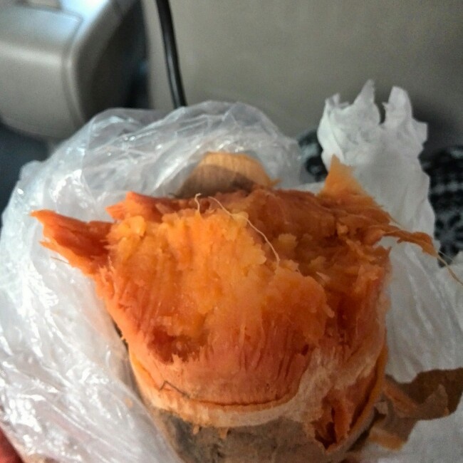 微波炉烤红薯