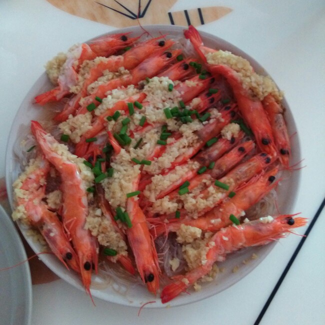 蒜蓉粉丝蒸大虾