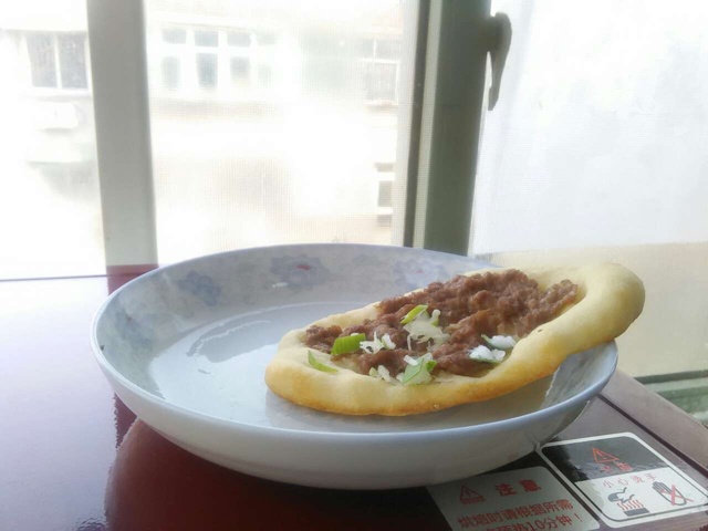 烤肉末脆饼