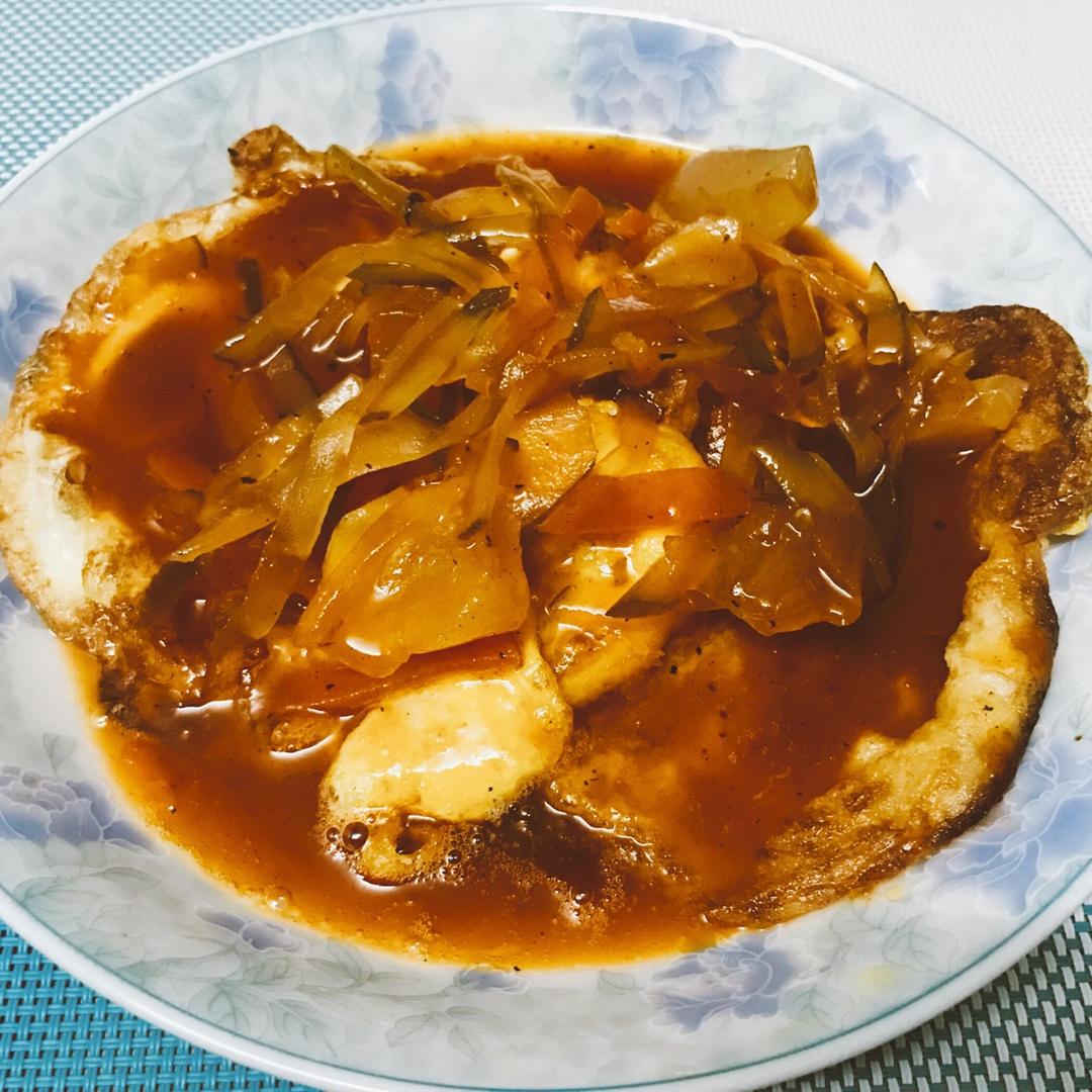 【粤式怀旧菜】五柳炸蛋