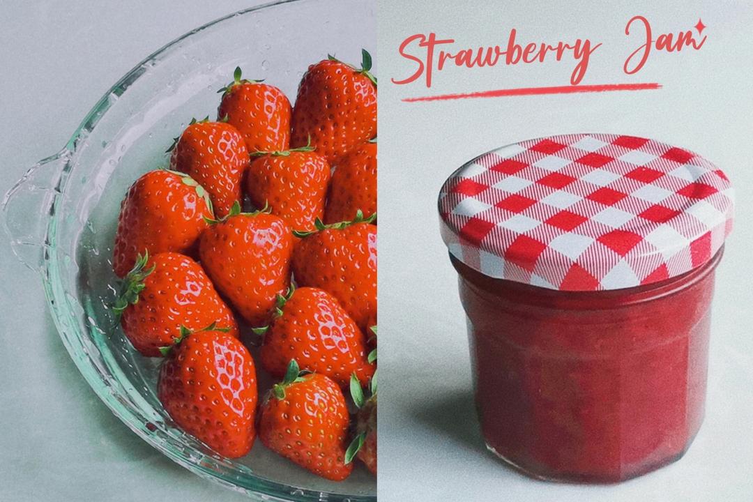 香草味🍓草莓果酱🍓堪称贵妇的味道