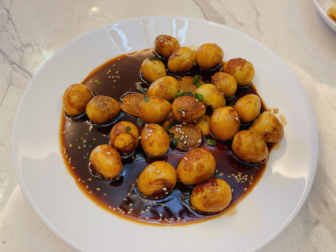 有幸在亲戚家吃过一回，炫到我了