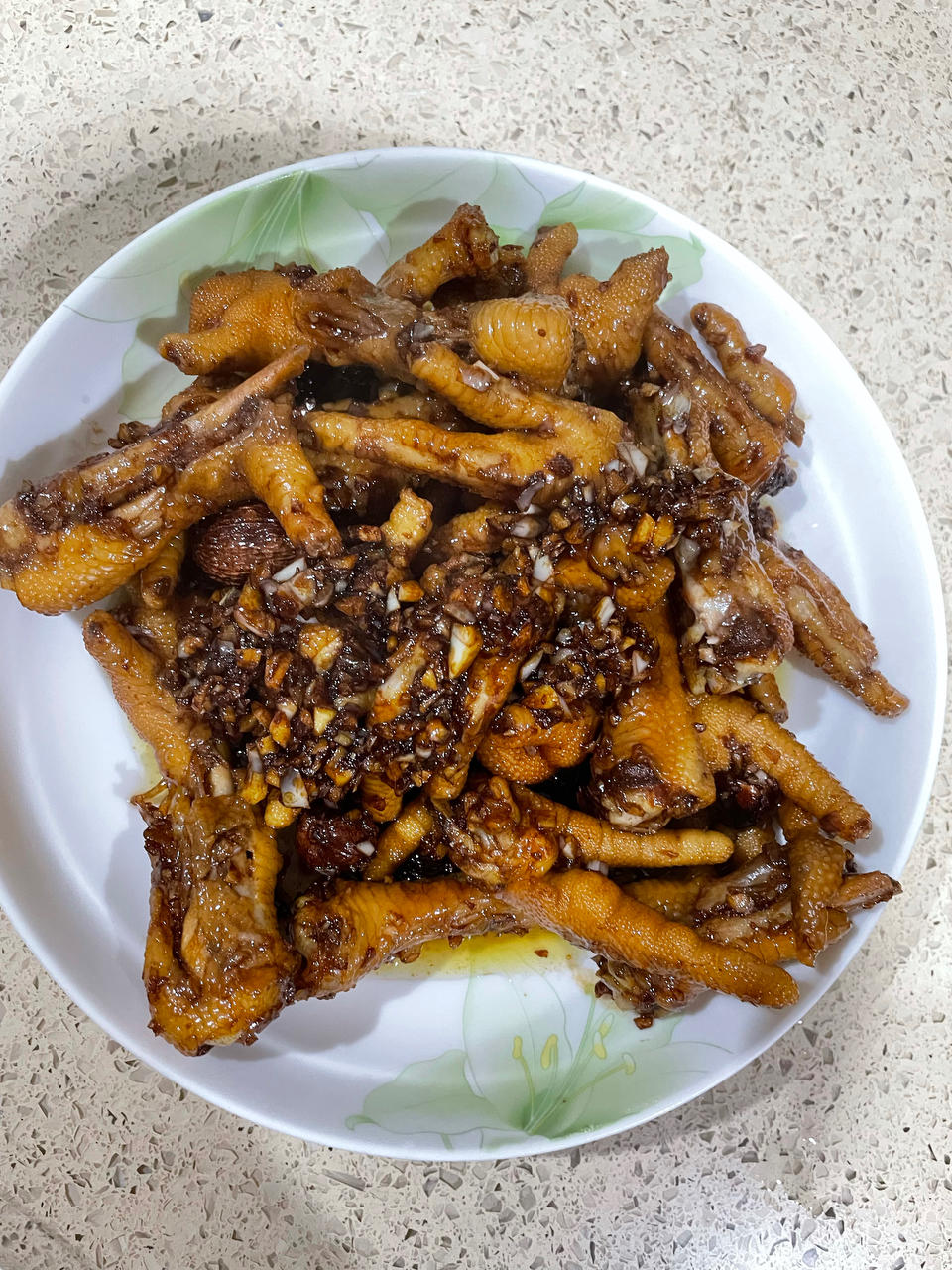 然妈小灶.蒜香鸡脚