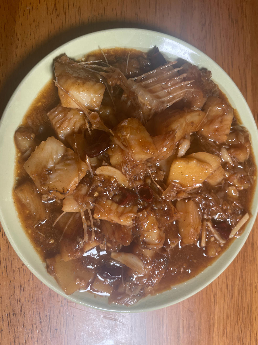 红烧鲽鱼