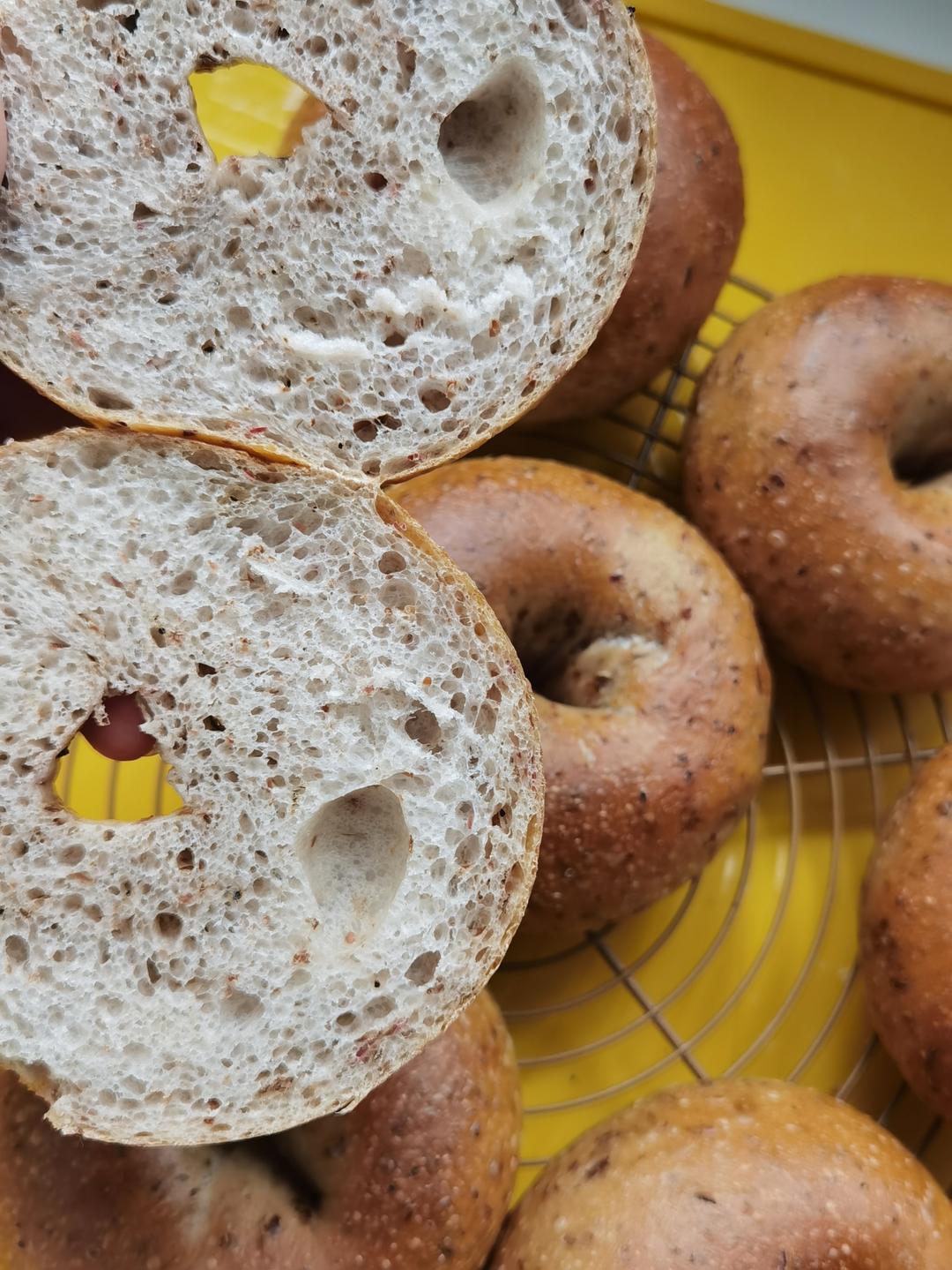 四季减脂神物4⃣️：
酒酿玫瑰贝果