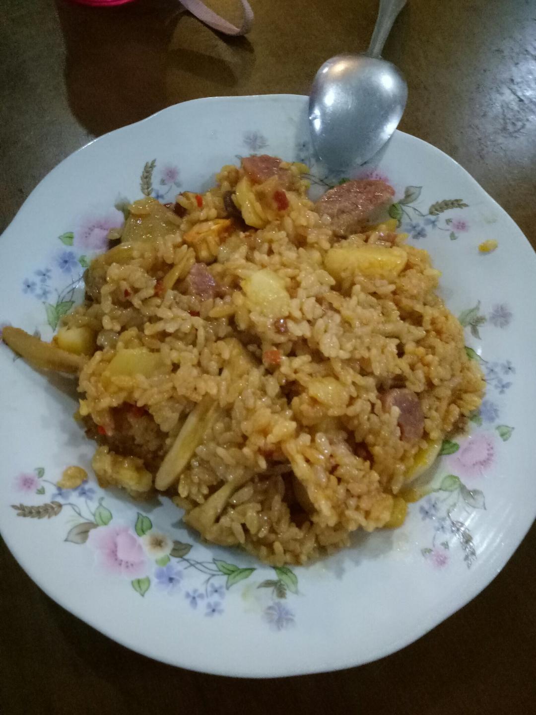 土豆焖饭（电饭锅版）
