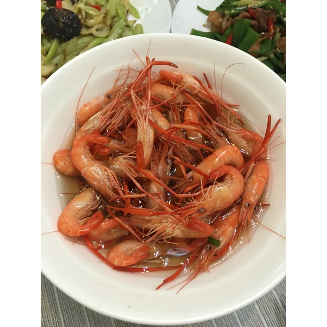 糟卤白米虾