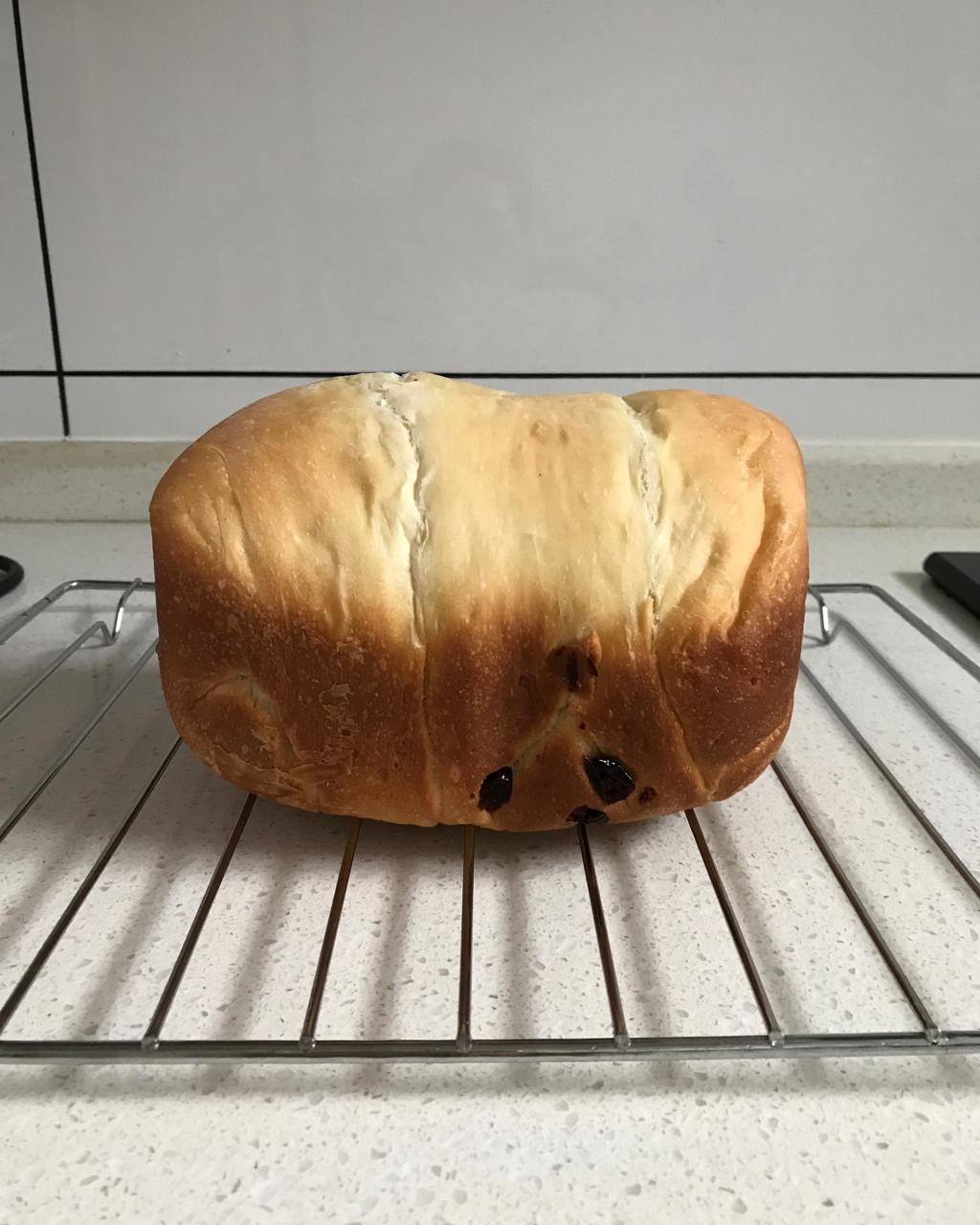 超级好吃的原味面包（面包机版）