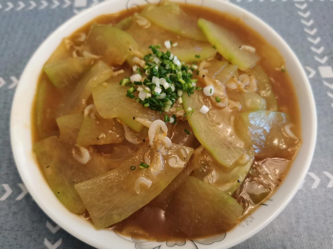 虾皮炒冬瓜