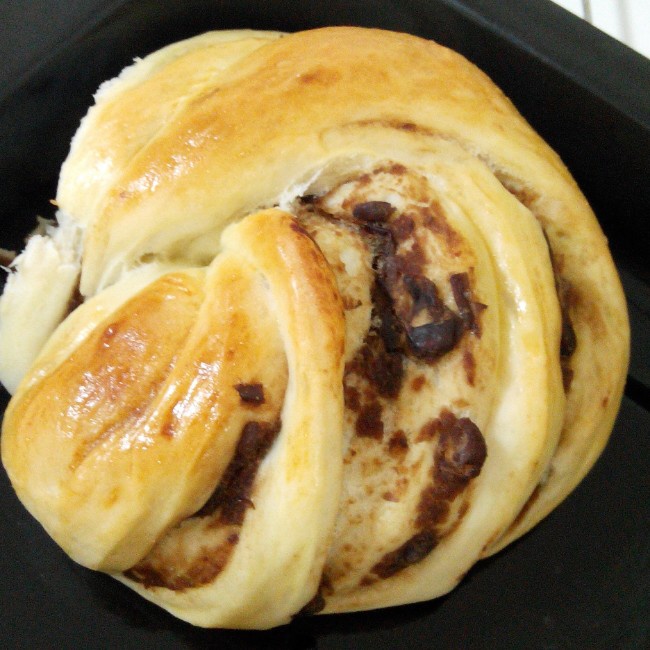 枣泥卷面包