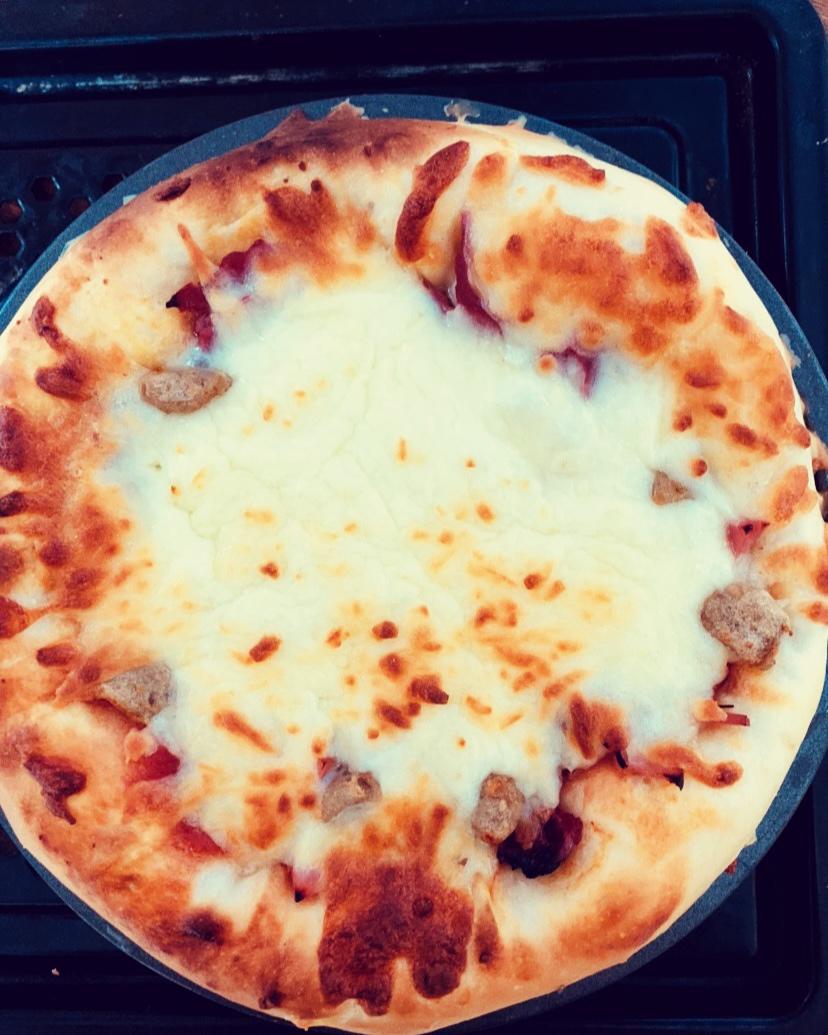 超级好吃的披萨饼皮  单吃也很香哦 八寸-十寸