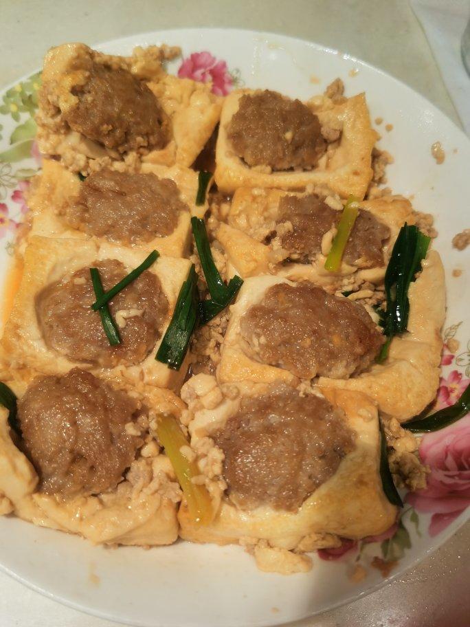 香煎酿豆腐【传统客家菜 】