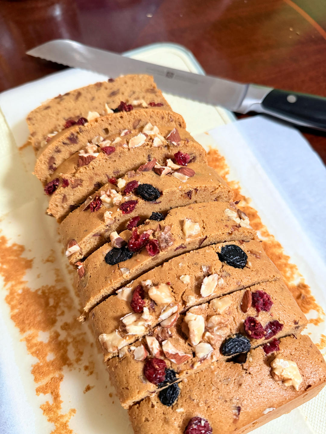 山姆同款｜枣泥核桃蛋糕（低油低糖版）