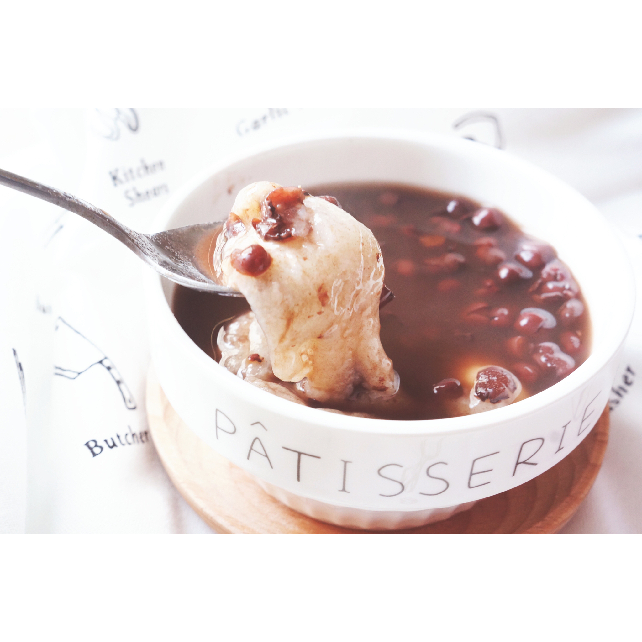 日式麻糬红豆汤