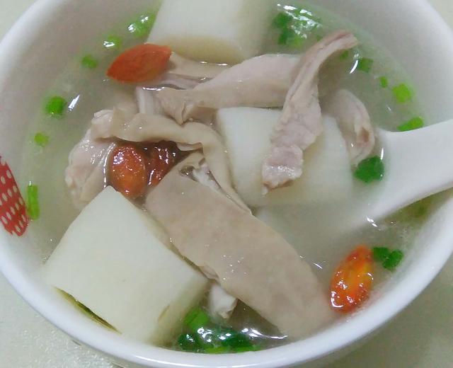养胃山药猪肚汤、猪肚鸡汤（含猪肚清洗方法）的做法
