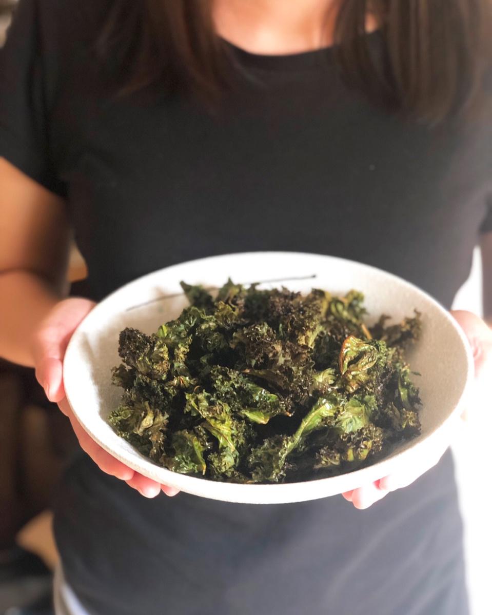 超级零食Kale chips羽衣甘蓝脆片