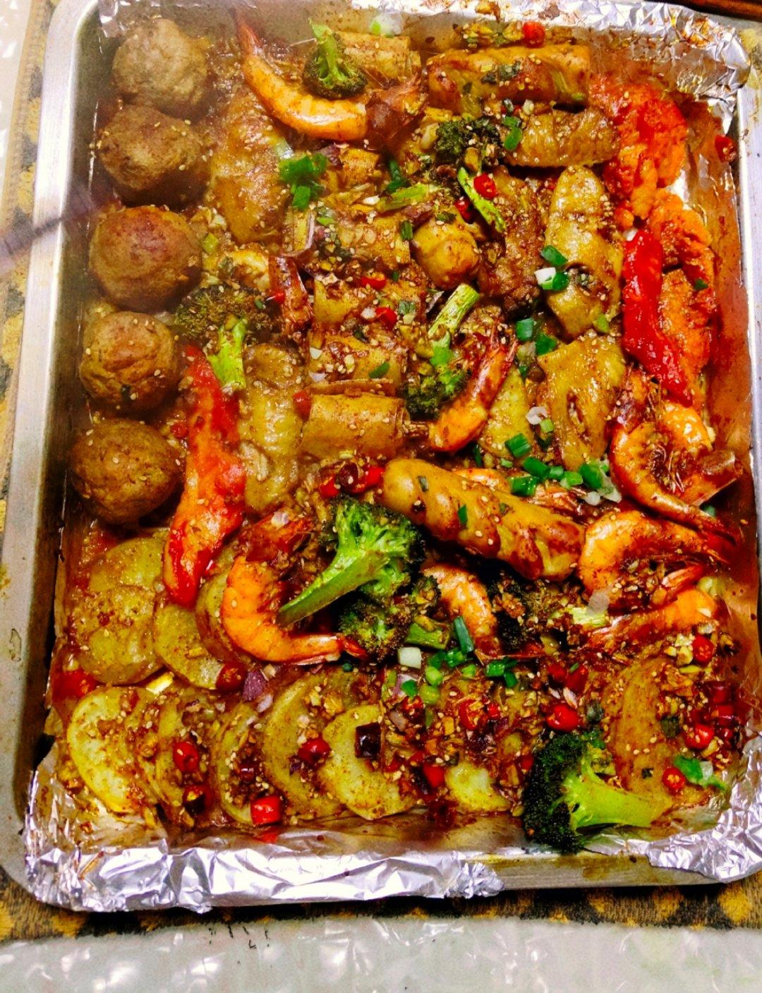 自制烤箱版烧烤，简单好吃过烧烤摊