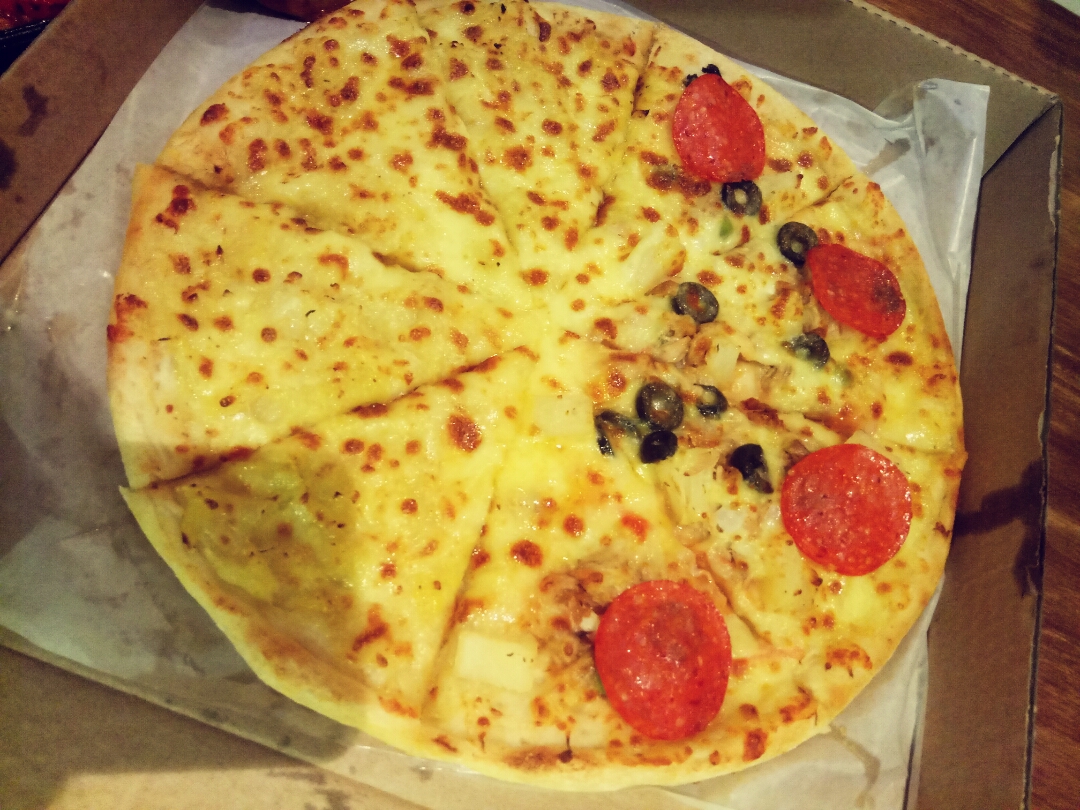 双拼披萨