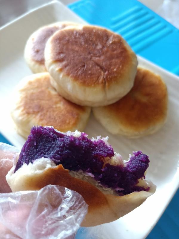 紫薯小馅饼