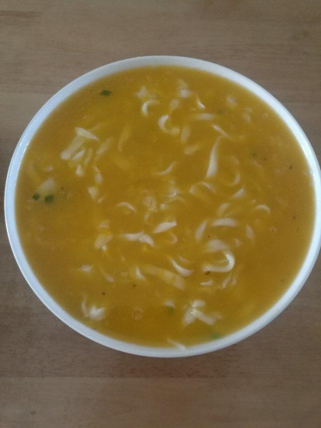 南瓜糊汤面