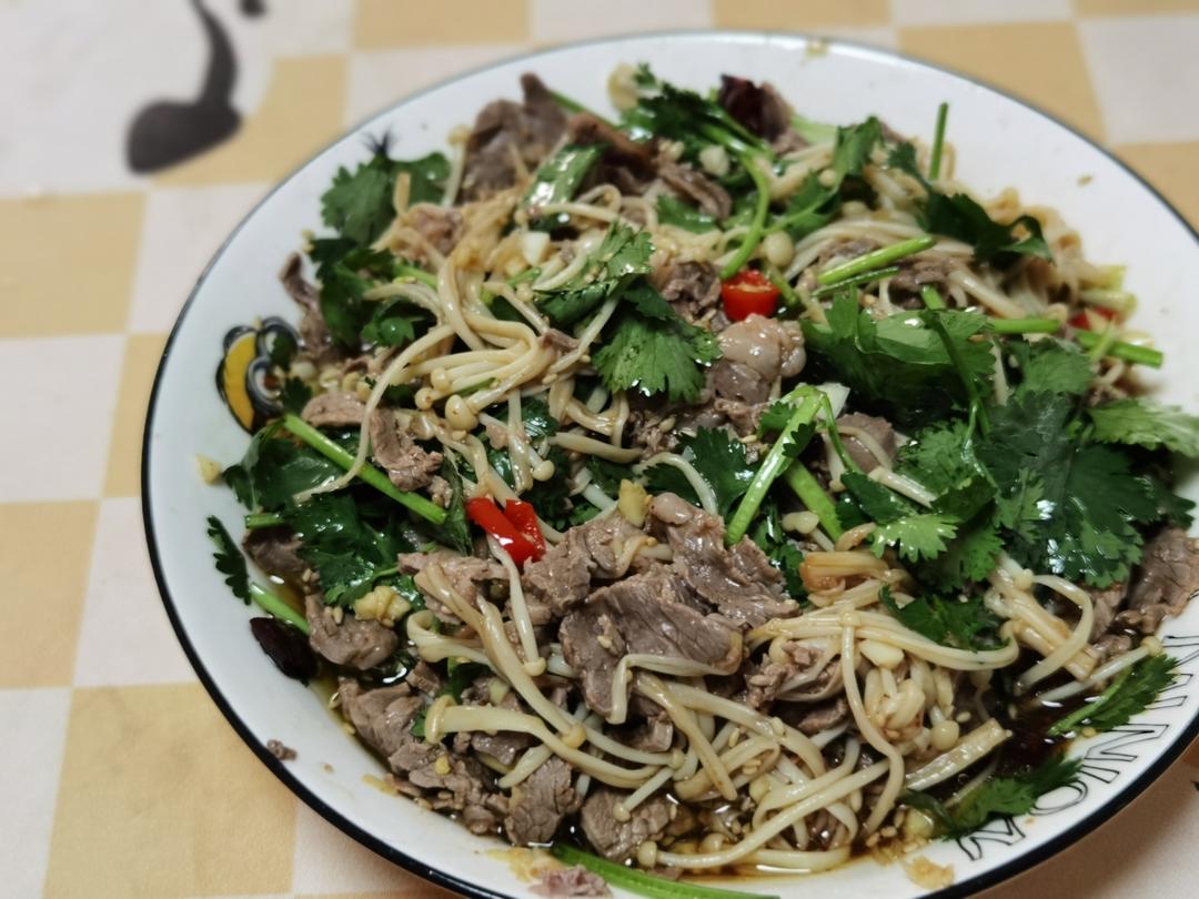 丈母娘吃了都夸的凉拌香菜牛肉