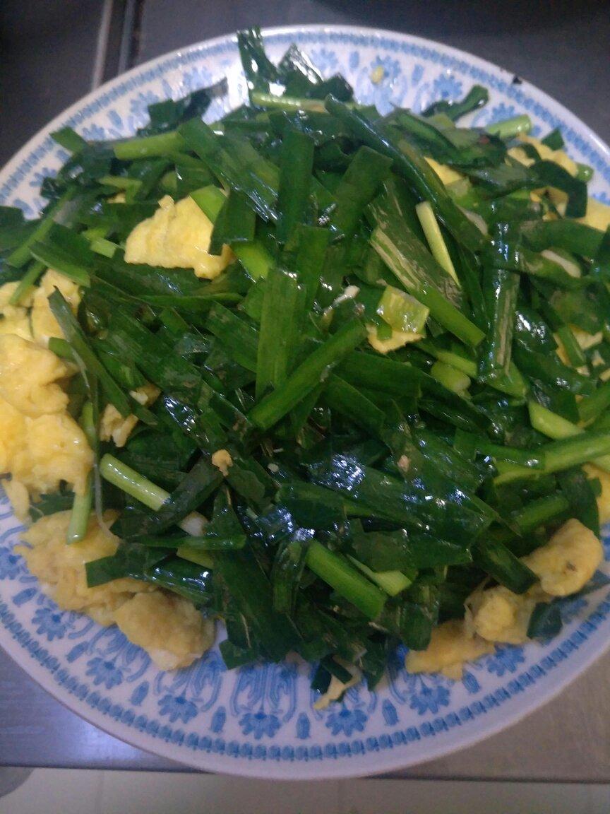 韭菜炒鸡蛋