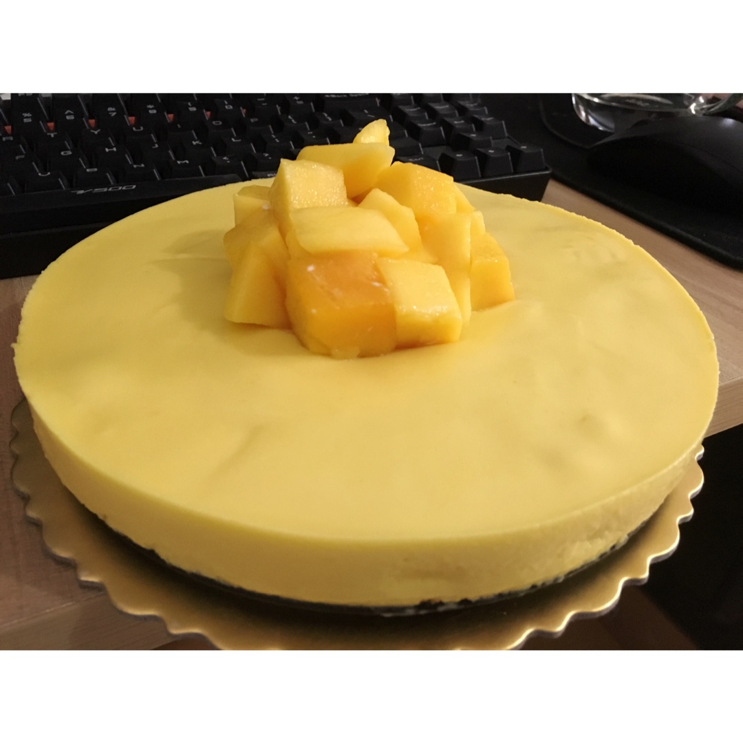 《Tinrry下午茶》教你做芒果流心慕斯（6寸配方）