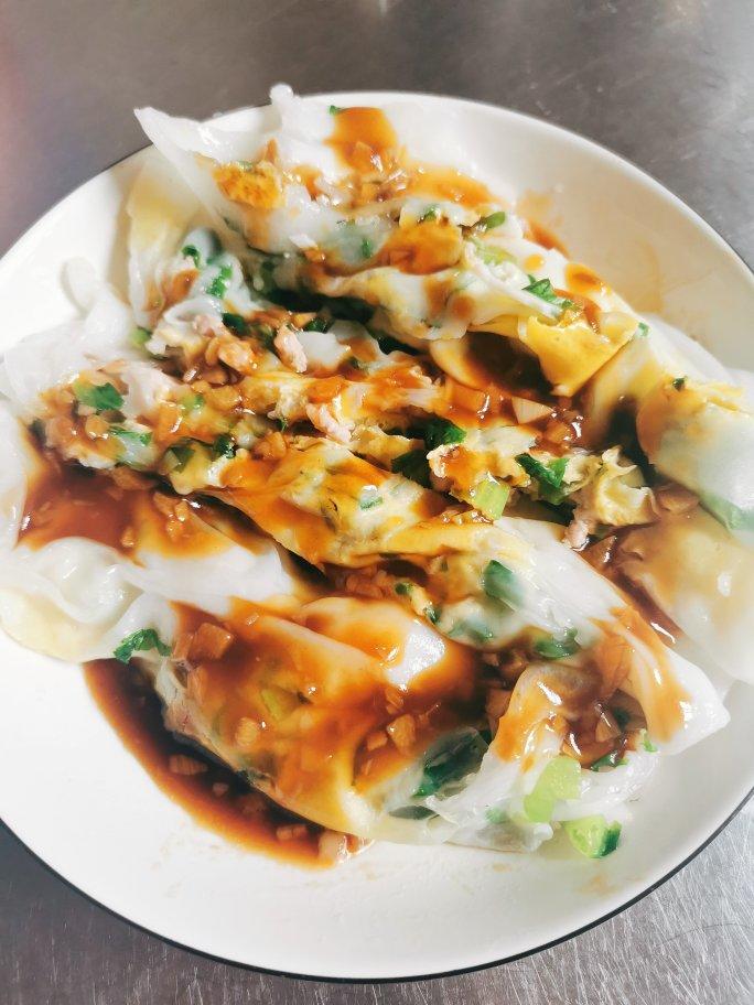 肠粉~~保证一次成功，超级简单的自制肠粉配方，软糯丝滑小白零失败