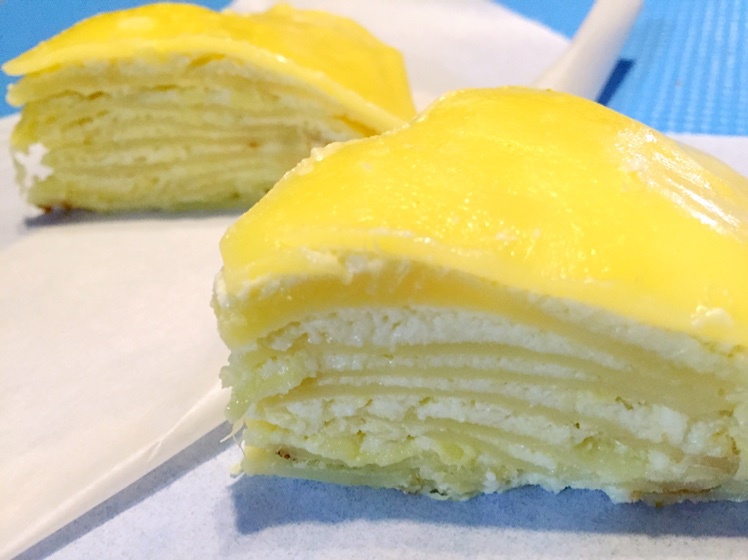 榴莲千层蛋糕#皮黑森林#