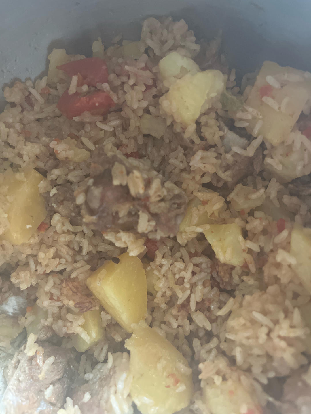 喷香排骨焖饭（爆好吃）