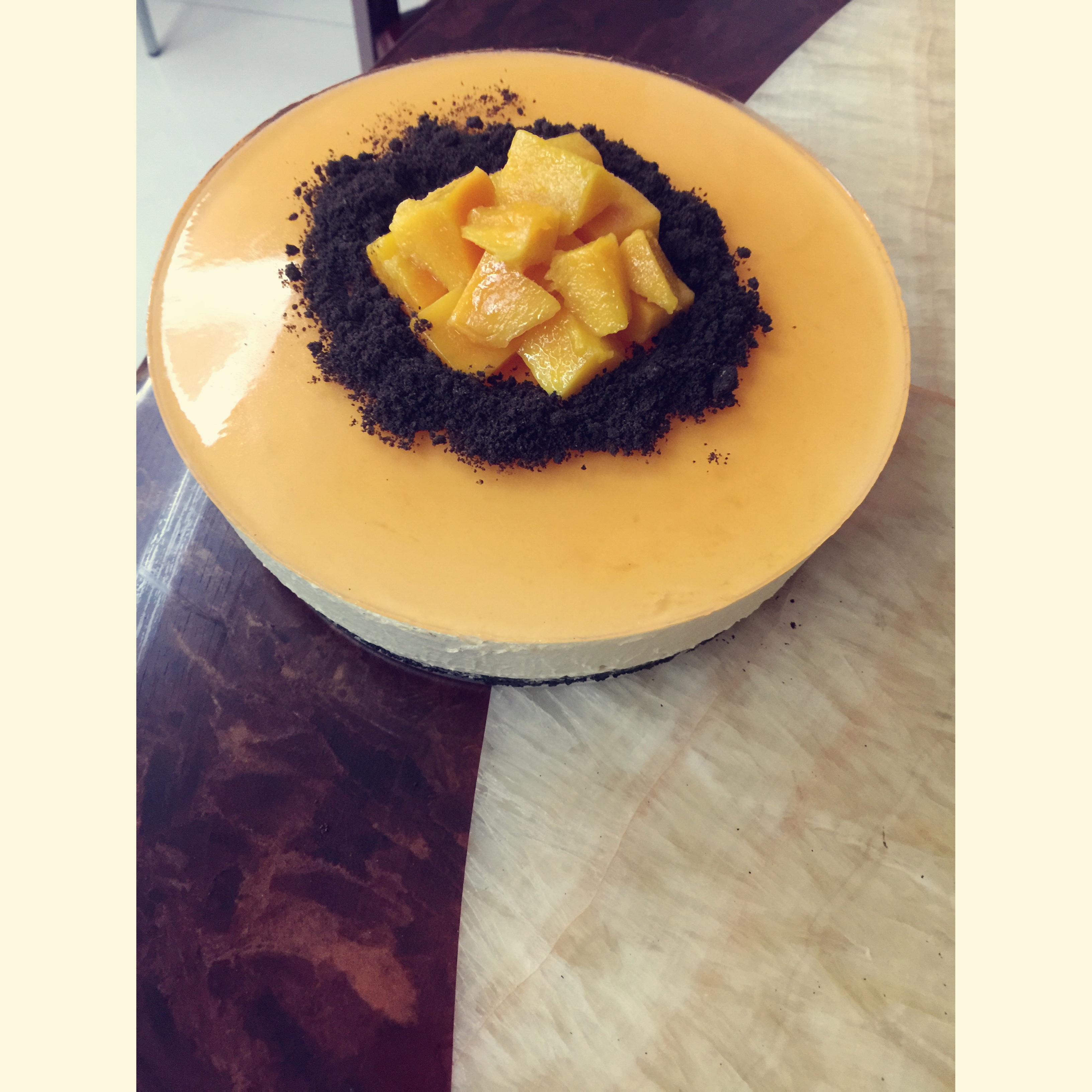 【视频】芒果慕斯（6寸） | 含镜面果胶配方