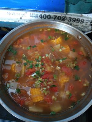西红柿土豆玉米汤的做法 步骤6