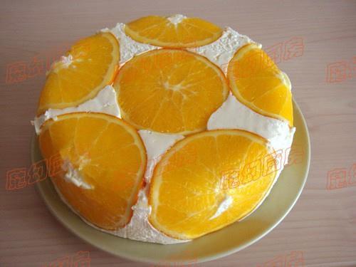 橙子冻芝士的做法