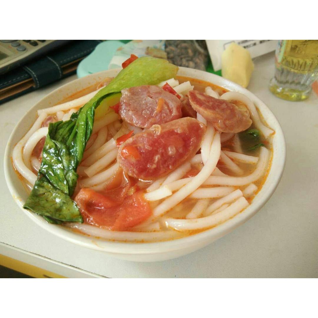 最简单的湖南早餐米粉做法