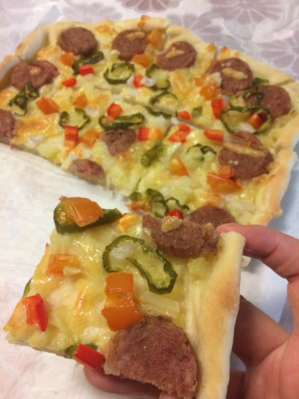 8寸纯手工什锦披萨