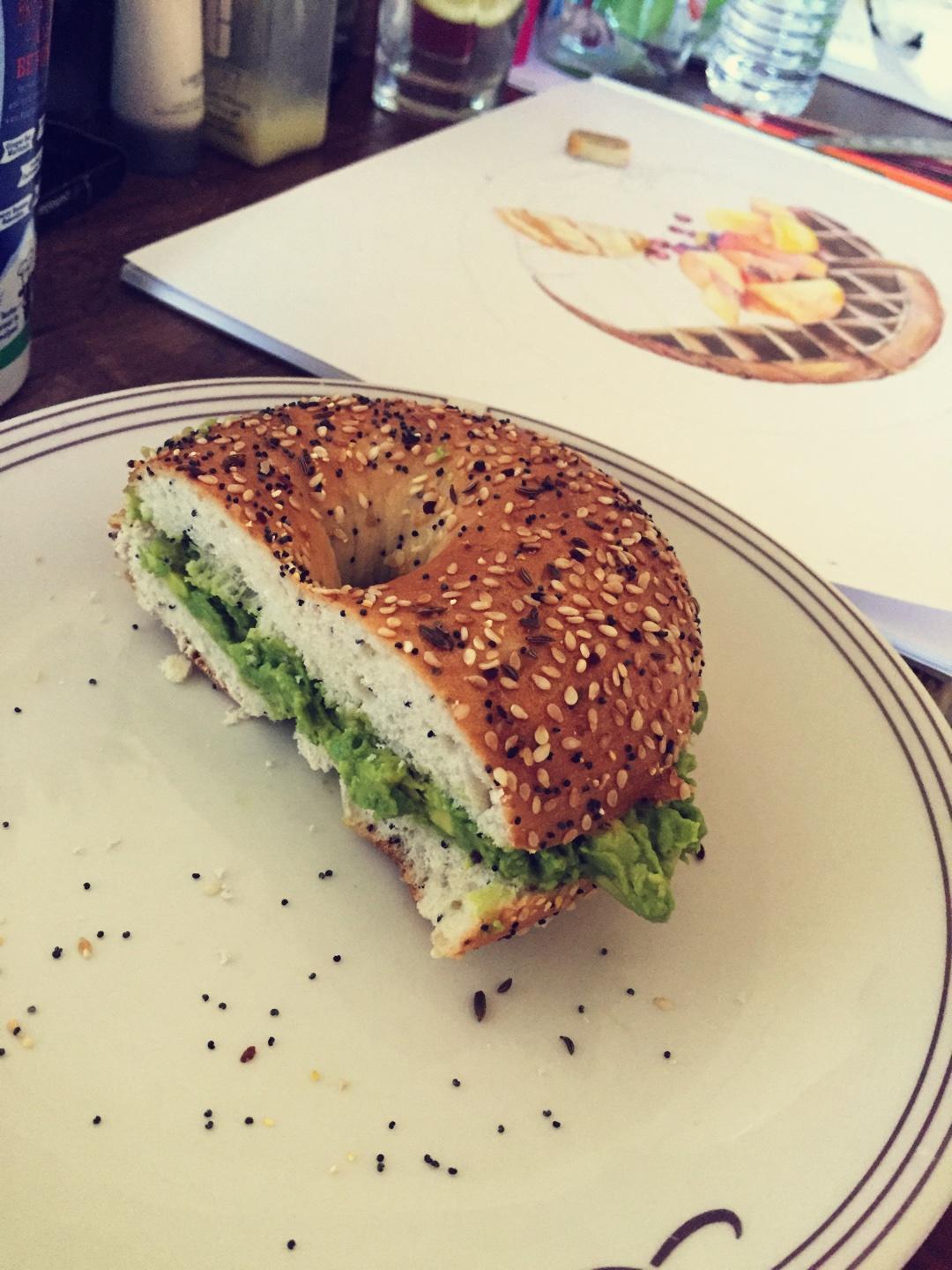 好吃到没朋友的bagel（墨西哥style）