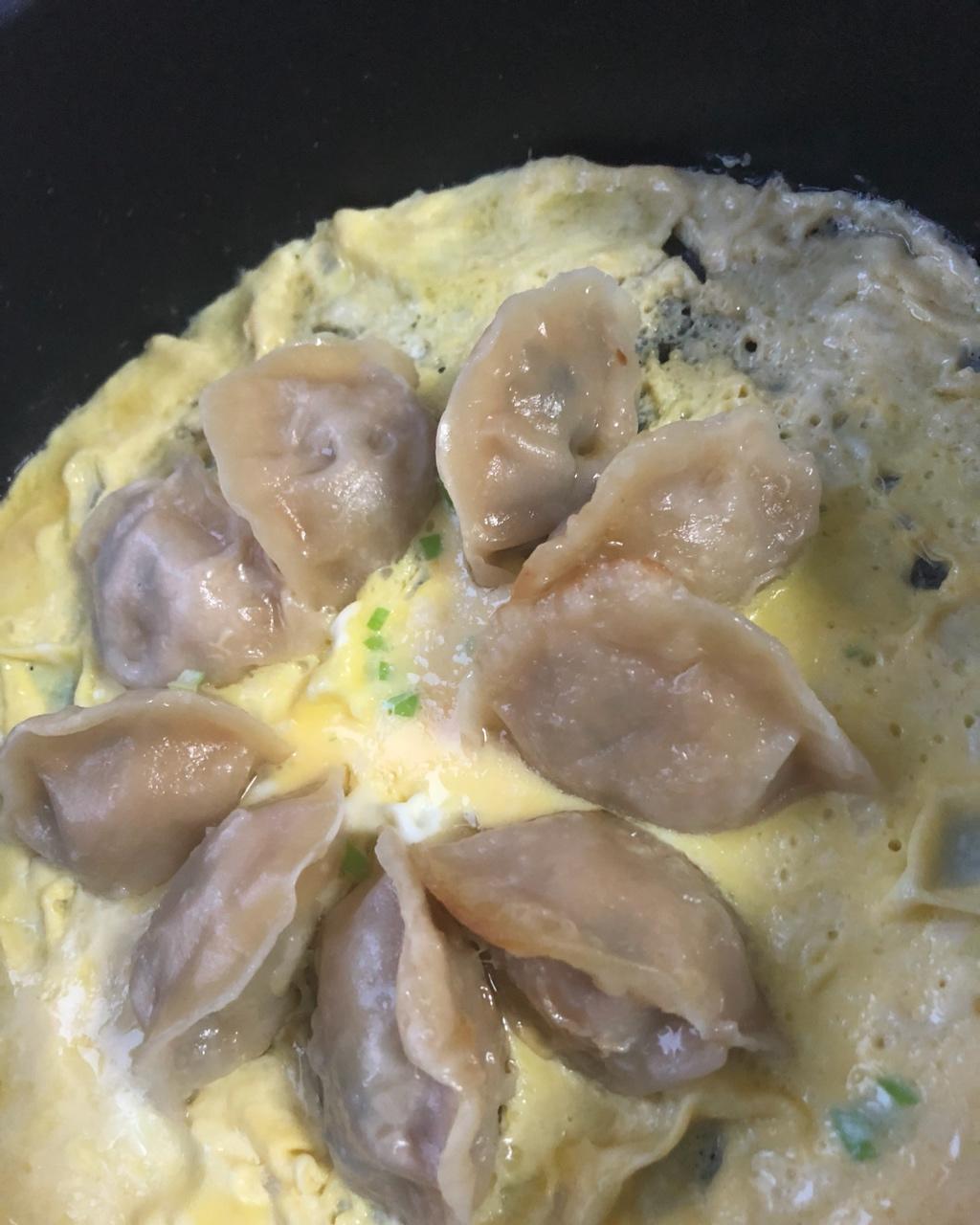 懒人快手抱蛋煎饺