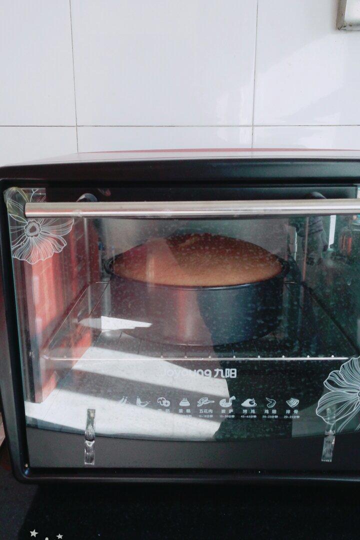 烤箱做蛋糕（戚风蛋糕的做法）