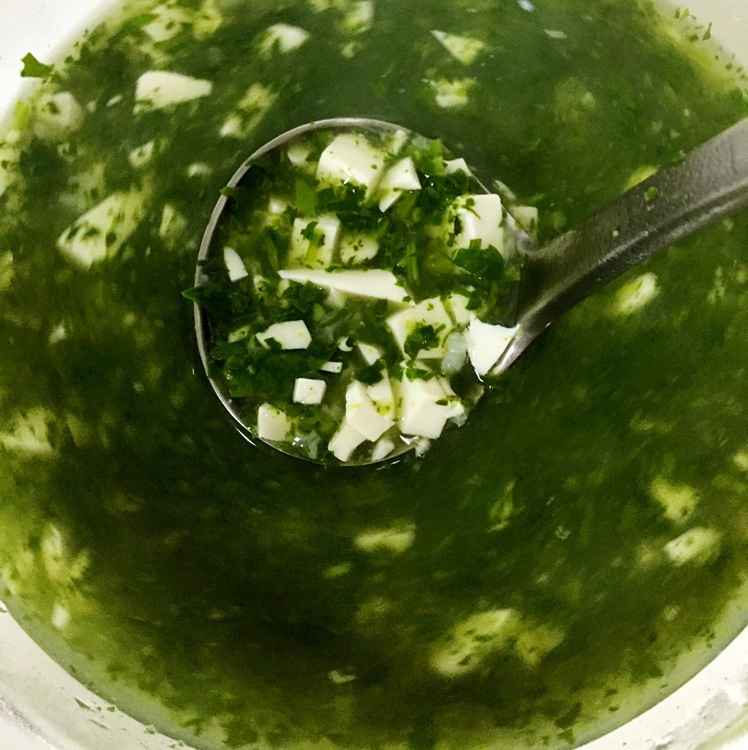 米汤青菜钵