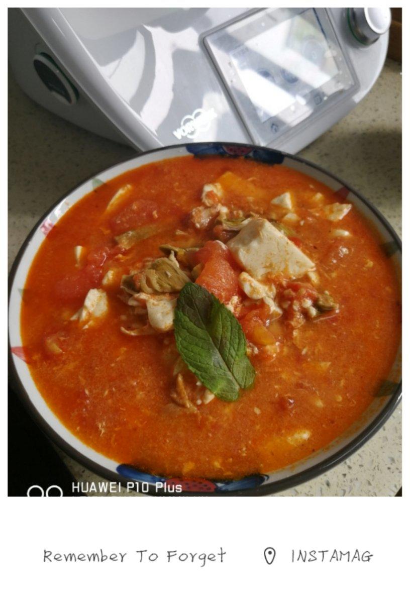 番茄豆腐汤