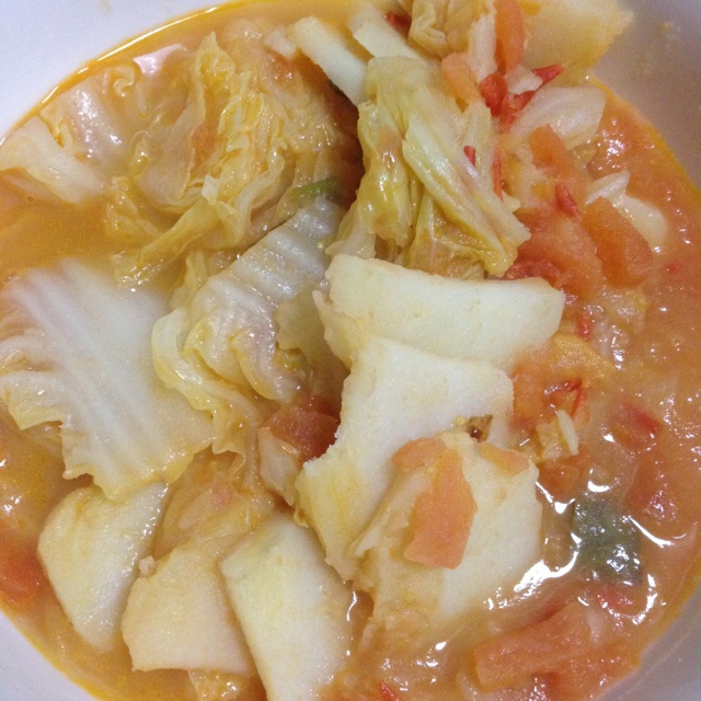 蕃茄蔬菜暖身汤