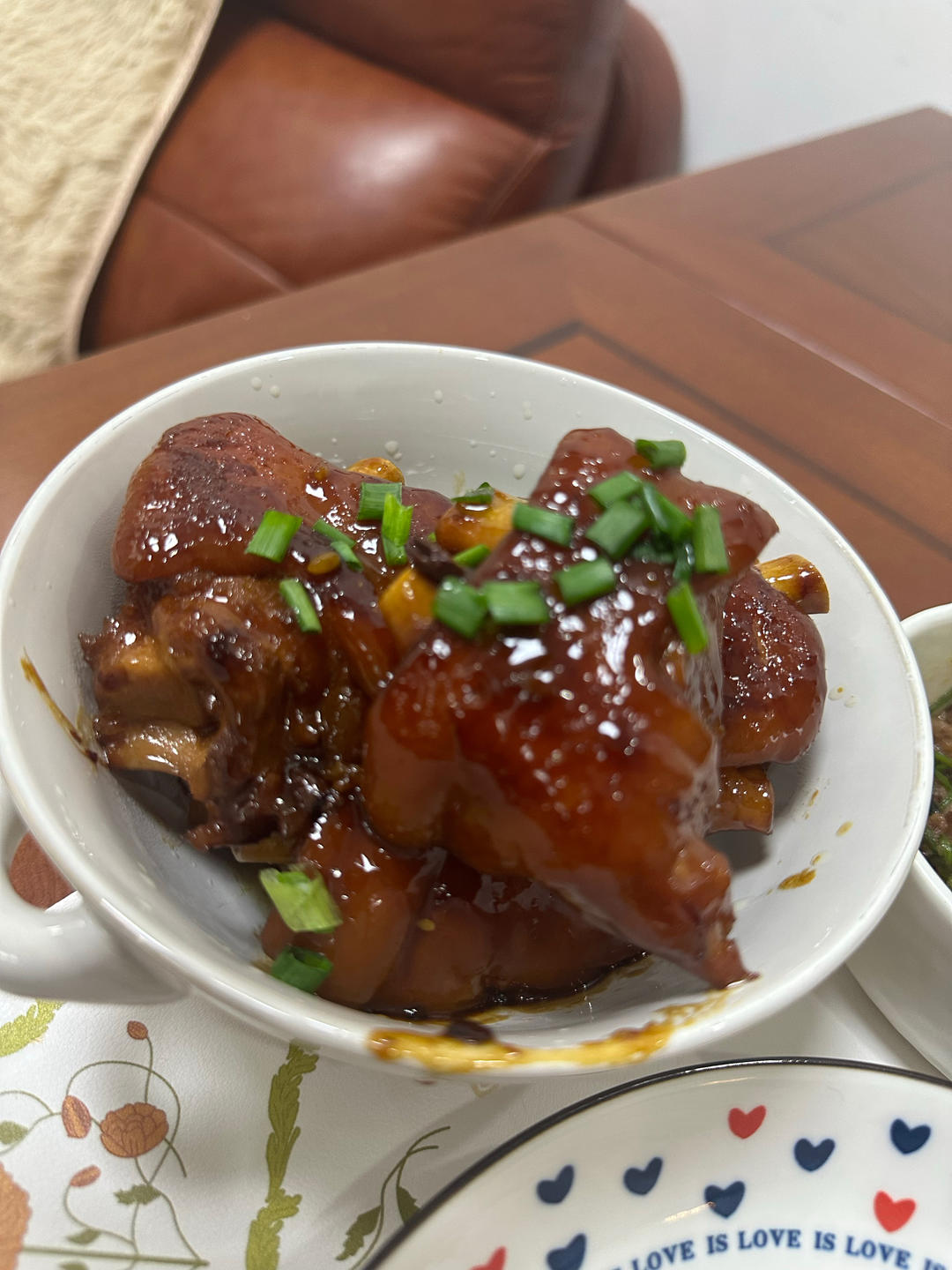 流口水的黄豆炖猪蹄