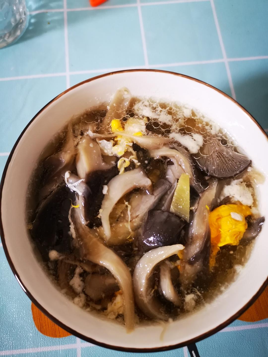 最爱爸爸的蘑菇汤