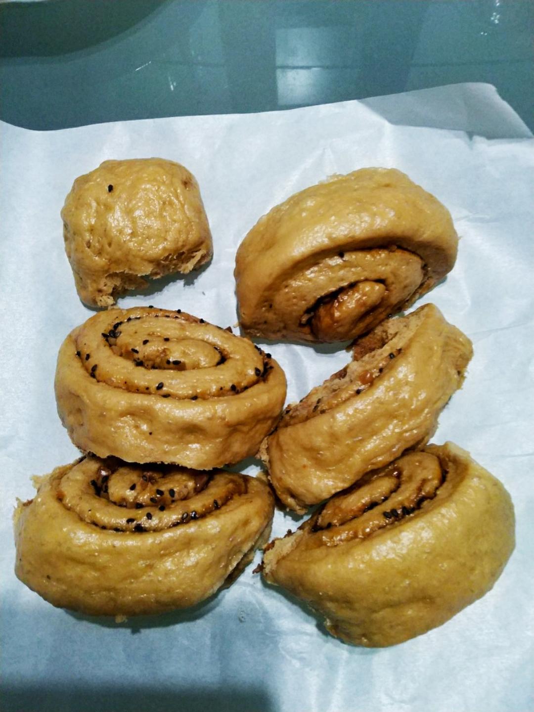 红糖爆馅馒头